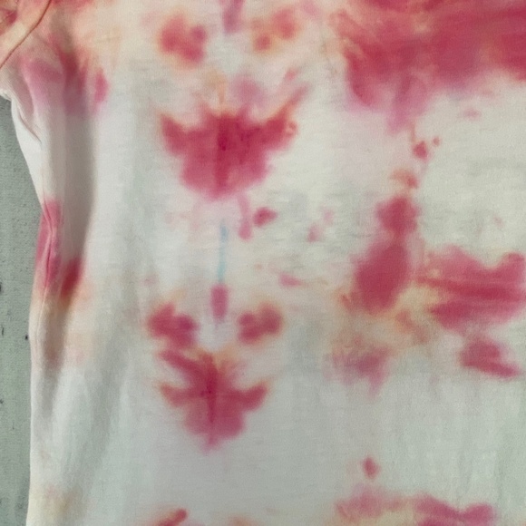 Wound Up Pink Tie Dye Quote T-Shirt Sz Large (11-13) - Picture 4 of 5